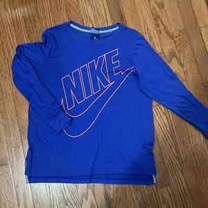 Purple Nike Long Sleeve Tee. Size medium